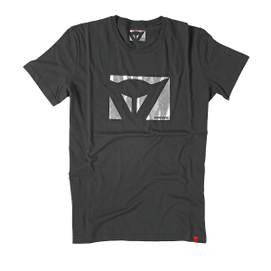 T-SHIRT DAINESE COLOR NEW NERO/CARBONIO S