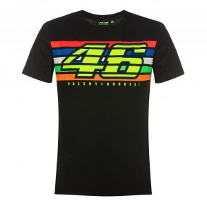 T-SHIRT VR46 STRIPES