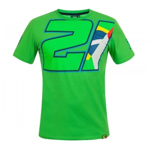 T-SHIRT MĘSKI VR46 MORBIDELLI 21 GREEN M