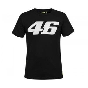 T-SHIRT MĘSKI VR46 CORE BLACK