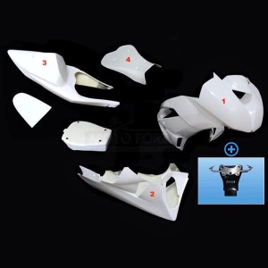 OWIEWKI MOTOFORZA KAWASAKI ZX6R 636