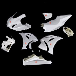 OWIEWKI MOTOFORZA SUZUKI GSX-R 1000 2017-