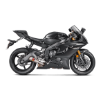 KOŃCÓWKA WYDECHU AKRAPOVIC YAMAHA R6 2017- TYTAN