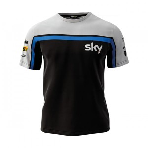 VR46 T-SHIRT MĘSKI SKY TEAM