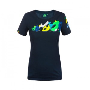 VR46 T-SHIRT DAMSKI MORBIDELLI BLUE