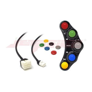 JETPRIME PRZEŁĄCZNIKI STREET LEWE SUZUKI GSXR 1000 09-16