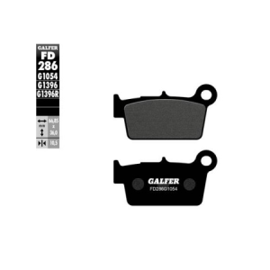 GALFER KLOCKI HAMULCOWE SEMI METAL KAWASAKI KX YAMAHA