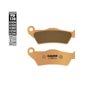 GALFER KLOCKI HAMULCOWE SINTER OFFROAD KTM YAMAHYA