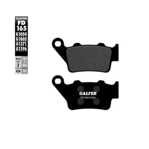 GALFER KLOCKI HAMULCOWE SEMI METAL BMW KTM YAMAHA