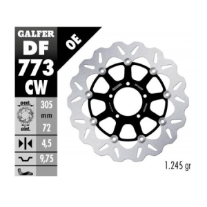 GALFER TARCZA HAMULCOWA 305MM DUCATI