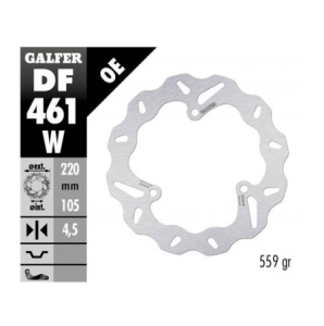 GALFER TARCZA HAMULCOWA TYŁ 220MM YAMAHA R3