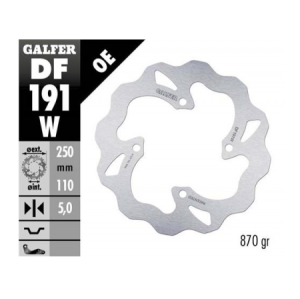 GALFER TARCZA HAMULCOWA 250MM KAWASAKI