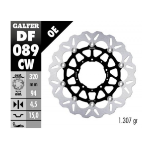 GALFER TARCZA HAMULCOWA 320MM HONDA CBR 1000 RR
