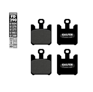 GALFER KLOCKI HAMULCOWE SEMI METAL KAWASAKI