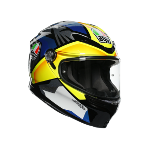 KASK AGV K6 K-6 JOAN BLACK/BLUE/YELLOW