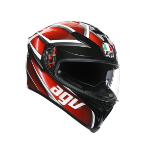 KASK AGV K-5 S  TEMPEST BLACK/RED