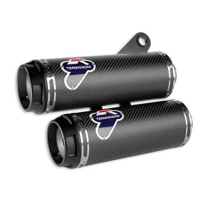 TERMIGNONI TŁUMIKI KOŃCOWE CARBONI RACING DUCATI MONSTER 1200 2017-