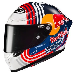KASK HJC RPHA 1 RED BULL AUSTIN GP WHITE/BLUE/RED 