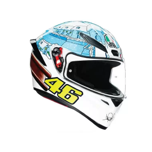 KASK AGV K-1 K1 ROSSI WINTER TEST 2017