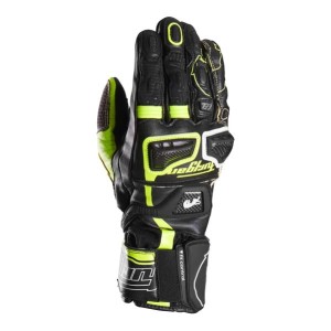 FURYGAN RĘKAWICE SKÓRZANE STYG 20 X KEVLAR BLACK/FLUO YELLOW/WHITE M