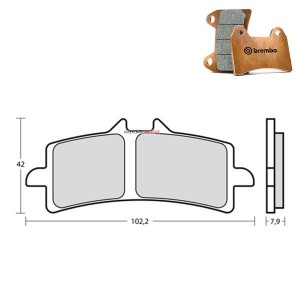 KLOCKI BREMBO RACING Z04 APRILIA