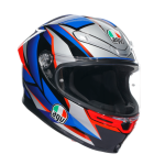 KASK AGV K6 K-6 SLASHCUT BLACK/BLUE/RED