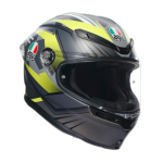 KASK AGV K6 K-6 MATT CAMO/YELLOW FLUO