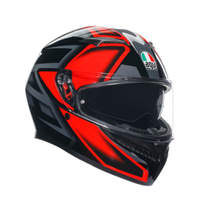 KASK AGV K-3 SV COMPOUND BLACK/RED