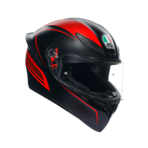 KASK AGV K-1 K1 WARM UP BLACK/RED