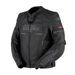 FURYGAN KURTKA SKÓRZANA NITROS BLACK/WHITE XL