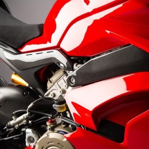 LIGHTECH PANELE POD ZBIORNIK PALIWA CARBON DUCATI PANIGALE V4/V4S POŁYSK