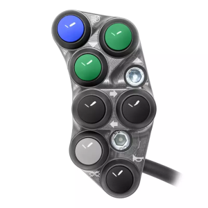 JETPRIME PRZEŁĄCZNIKI STREET LEWE APRILIA RS 457  (Titanium)