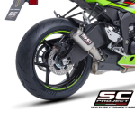  TŁUMIK SC-RR SC-PROJECT CR-T  TITANIUM KAWASAKI ZX-6R 2024-2026