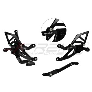 EXTREME COMPONENTS SETY YAMAHA R9 (25-26) CZARNE