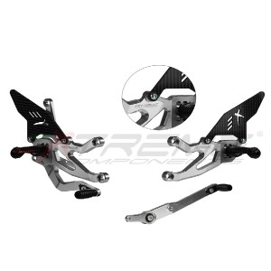 EXTREME COMPONENTS SETY YAMAHA R9 (25-26) SREBRNE/CARBON