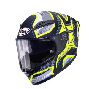 SUOMY KASK STELLAR 2 BLACKSTAR MATT BLACK YELLOW ROZMIAR M 