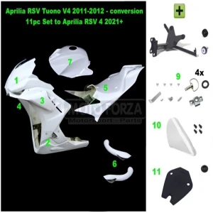 OWIEWKI MOTOFORZA APRILIA RSV TUONO V4 11-12 RSV4 2021