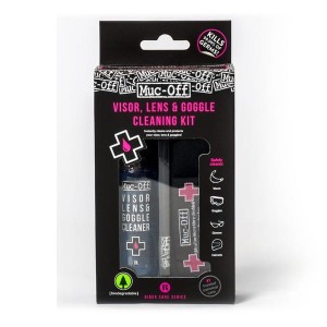 MUC-OFF ZESTAW VISOR LENS & GOGGLE CLEANING