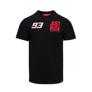GP T-SHIRT MARQUEZ JUST RIDE BLACK