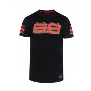 GP T-SHIRT LORENZO BIG 99 BLACK