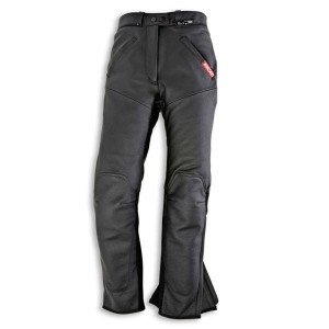 DUCATI SPODNIE SKÓRZANE CZARNE DAMSKIE 46