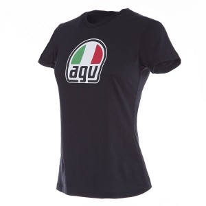 T-SHIRT AGV LADY BLACK XS S M
