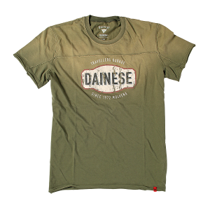 T-SHIRT DAINESE GARAGE VERDE-MILITARE S