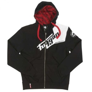 FURYGAN BLUZA RACING LAP BLACK-WHITE