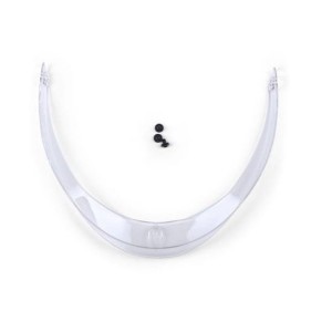 SPOILER BIPLANO AGV PISTA GP R CLEAR + SCREW 